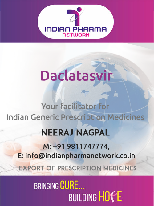 Daclatasvir Price in UK Brazil India