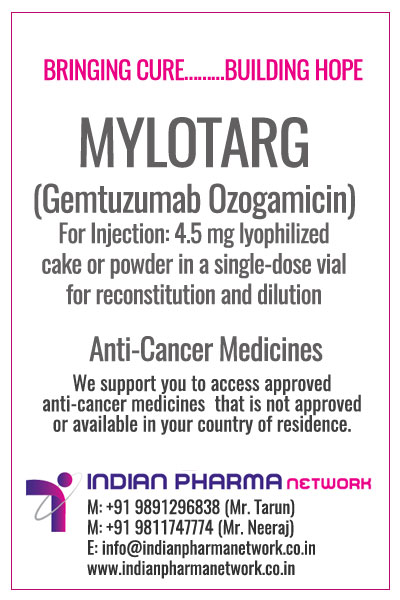 Mylotarg (Gemtuzumab) Price in UK Brazil India