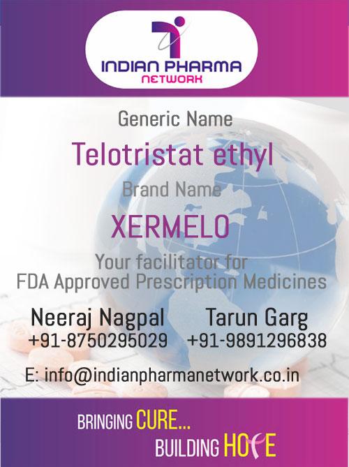 XERMELO (telotristat ethyl) tablets