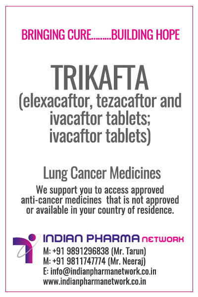 TRIKAFTA (elexacaftor, tezacaftor and ivacaftor tablets) injection