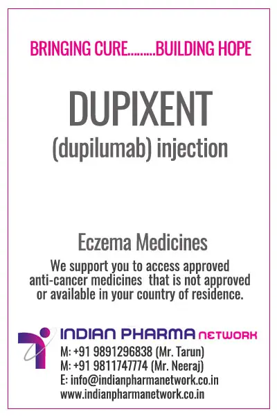 DUPIXENT (dupilumab) injectioninjection price in India UK