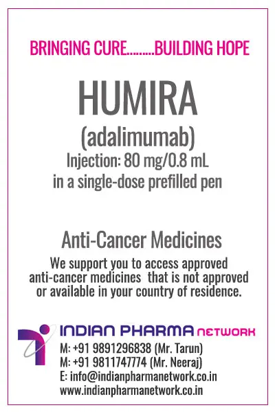 HUMIRA (adalimumab) Injectioninjection price in India UK