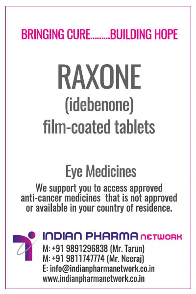 Raxone (idebenone)injection