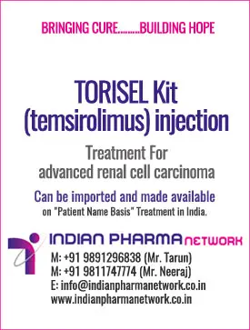 torisel kit (temsirolimus)injection price in India UK