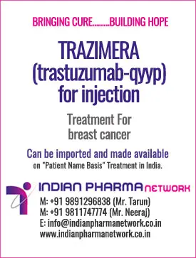 TRAZIMERA (trastuzumab-qyyp)injection price in India UK