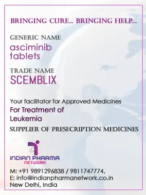 asciminib tablets Cost Price In India