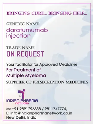 daratumumab injection Cost Price In India