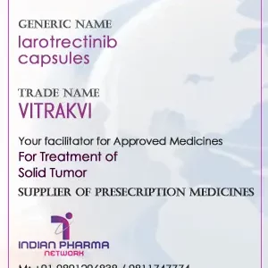 larotrectinib capsules Cost Price In India