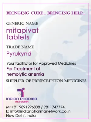 mitapivat tablets Cost Price In India