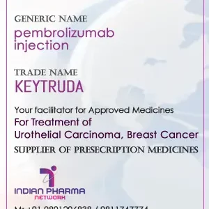 pembrolizumab injection Cost Price In India