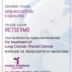 selpercatinib capsules Cost Price In India