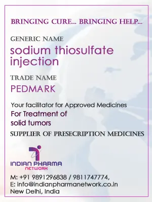 sodium thiosulfate injection cost price in India