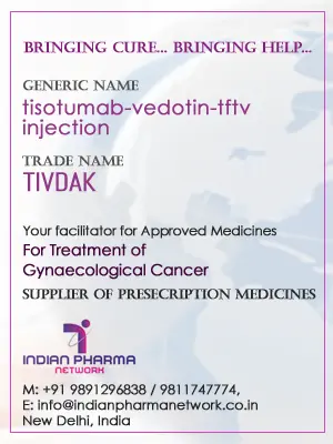 tisotumab vedotin-tftv for injection Cost Price In India