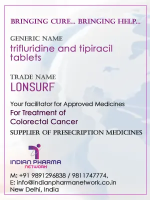 trifluridine and tipiracil tablets Cost Price In India