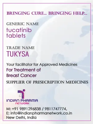 tucatinib tablets Price, TUKYSA available In India and overseas