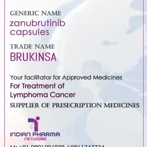 zanubrutinib capsules Cost Price In India