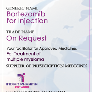 Bortezomib for Injection Price In India