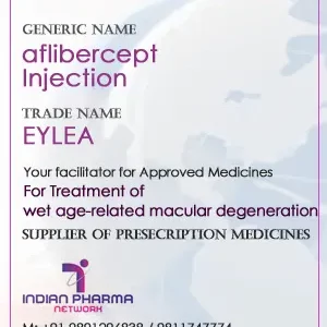 aflibercept Injection Cost Price In India