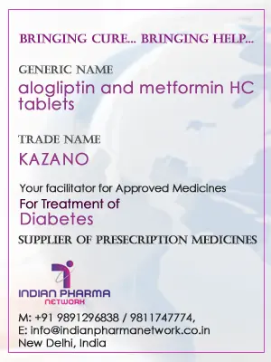 alogliptin and metformin Tablets Cost Price In India