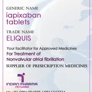 apixaban tablets Cost Price In India