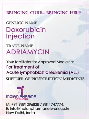 Doxorubicin Injection Cost Price In India