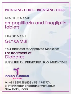 empagliflozin and linagliptin tablets Cost Price In India
