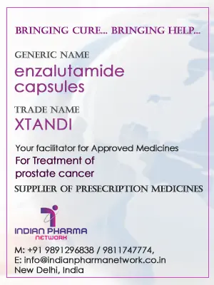 enzalutamide capsules Cost Price In India