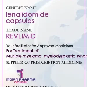 lenalidomide capsules Cost Price In India
