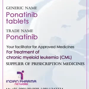 Ponatinib tablets Cost Price In India