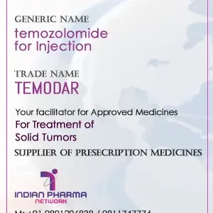 temozolomide for Injection Price In India