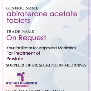 abiraterone acetate tablets cost price in India