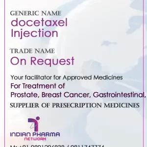 docetaxel Injection cost price in India
