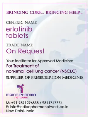 erlotinib tablets Cost Price In India