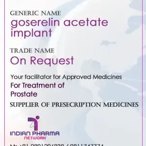 goserelin acetate implant cost price in India