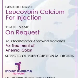 Leucovorin Calcium injection cost price in India