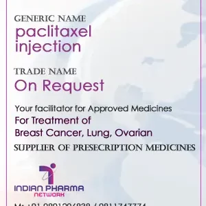 paclitaxel injection cost price in India