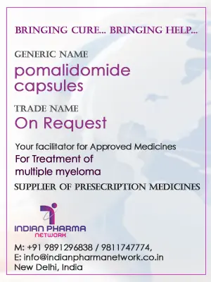 pomalidomide capsules Cost Price In India