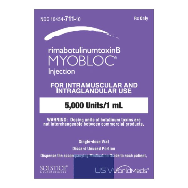 MYOBLOC (rimabotulinumtoxinB) supplier Cost Price India