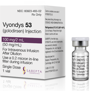 VYONDYS 53 (golodirsen) supplier Cost Price India
