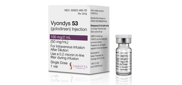 VYONDYS 53 (golodirsen) supplier Cost Price India