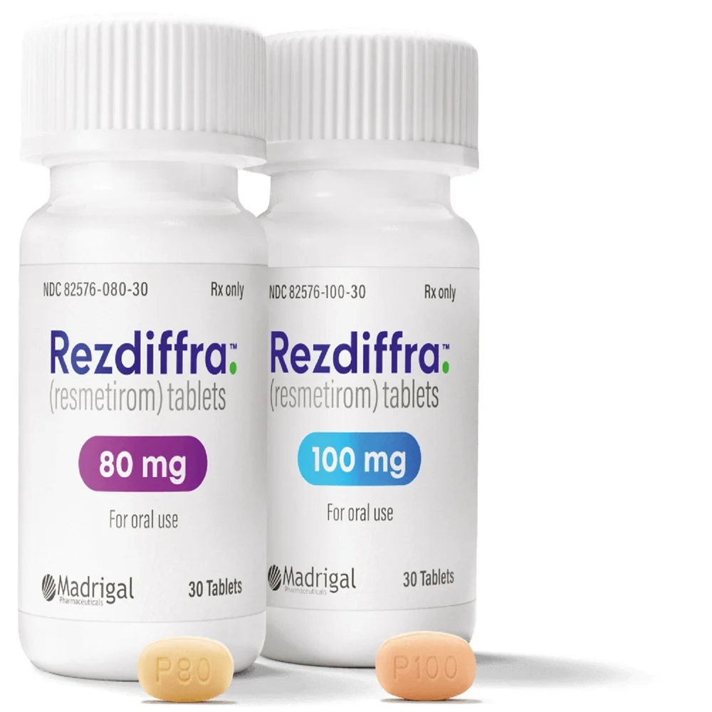 REZDIFFRA (resmetirom) tablets