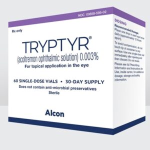 TRYPTYR (acoltremon ophthalmic solution)